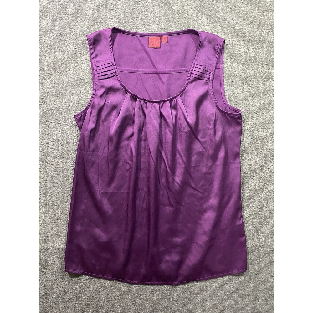 212 collection blouse sleeveless Purple Size XS